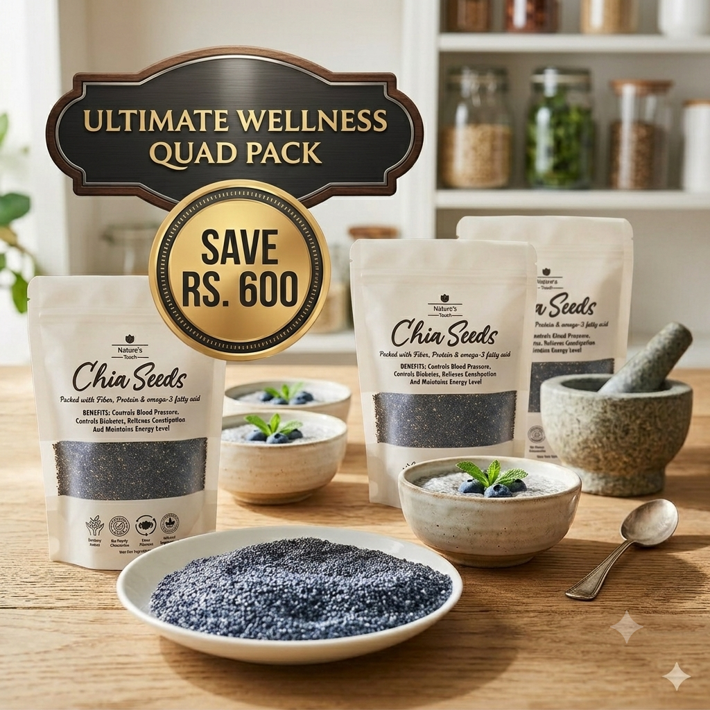 Chia Seeds – Wellness Quad Pack (Set of 4)