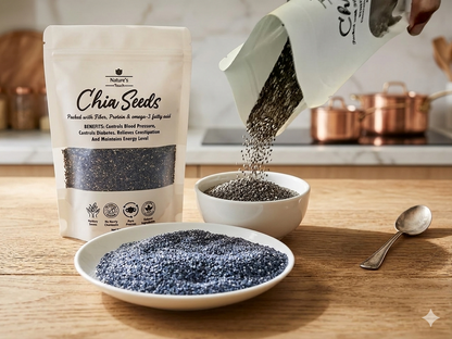 Premium Organic Chia Seeds | Packed with Fiber, Protein & Omega-3