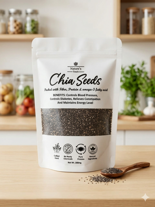 Premium Organic Chia Seeds | Packed with Fiber, Protein & Omega-3