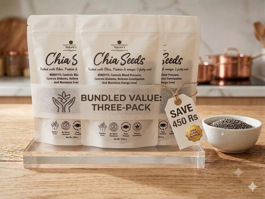 Premium Chia Seed Trio (Pack of 3)